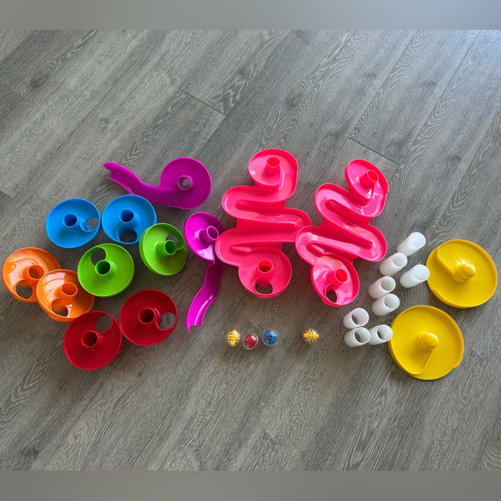 Super Ball Drop Kid Youth Toddler Montessori 26Piece Giant Marble STEM Tower Toy - Picture 7 of 9